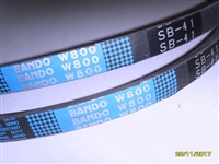 日本BANDO阪东农机带久保田收割机皮带W800SB41三角带