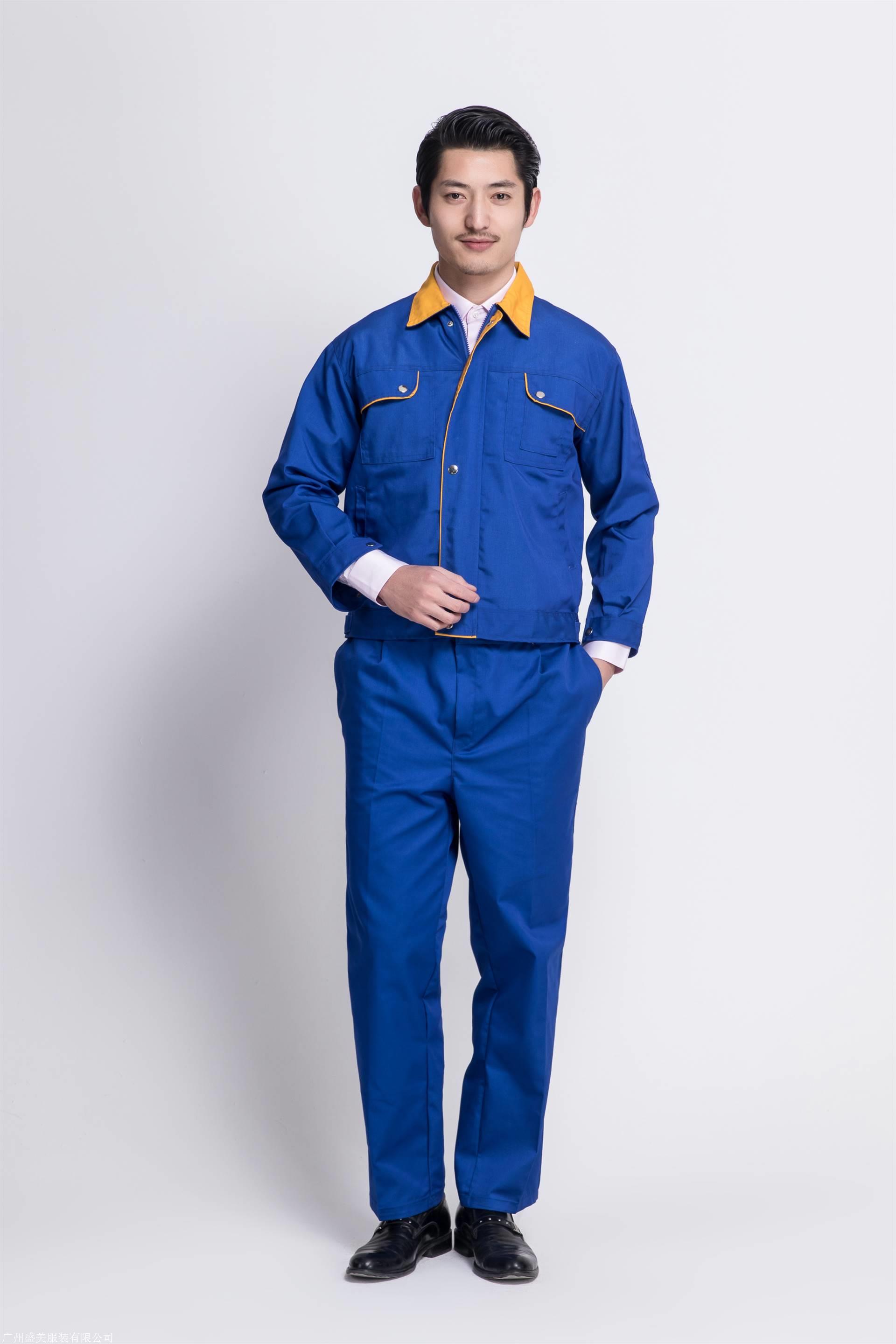 黄埔区车间工作服定制夏港工人工衣定做纯棉工作服订做厂家