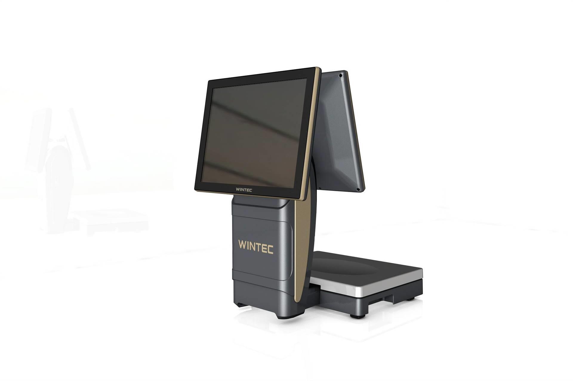 中科英泰pc313称10英寸收银称重一体称