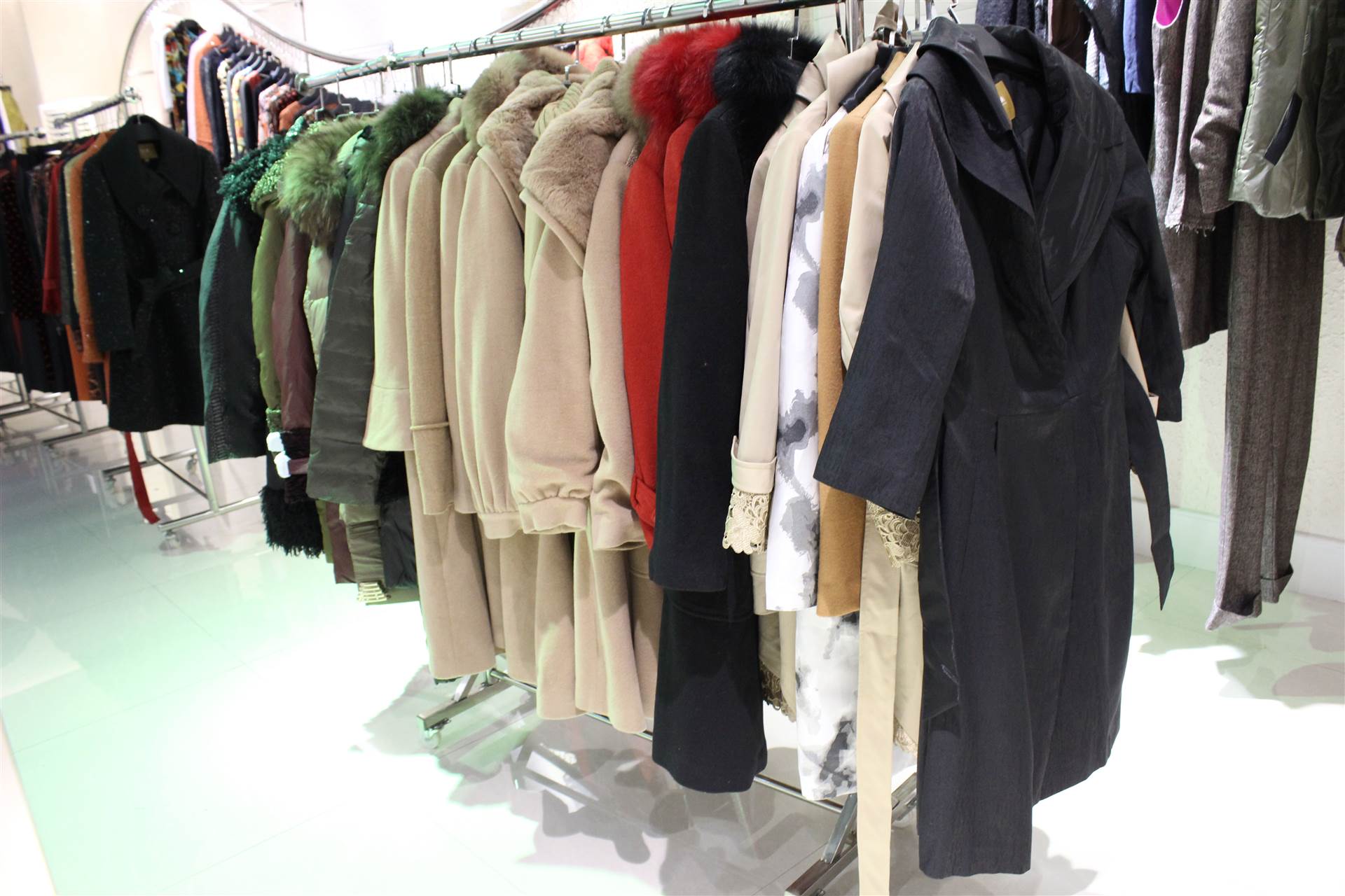 棉衣中大童现货庄姿妮 女装尾货批发