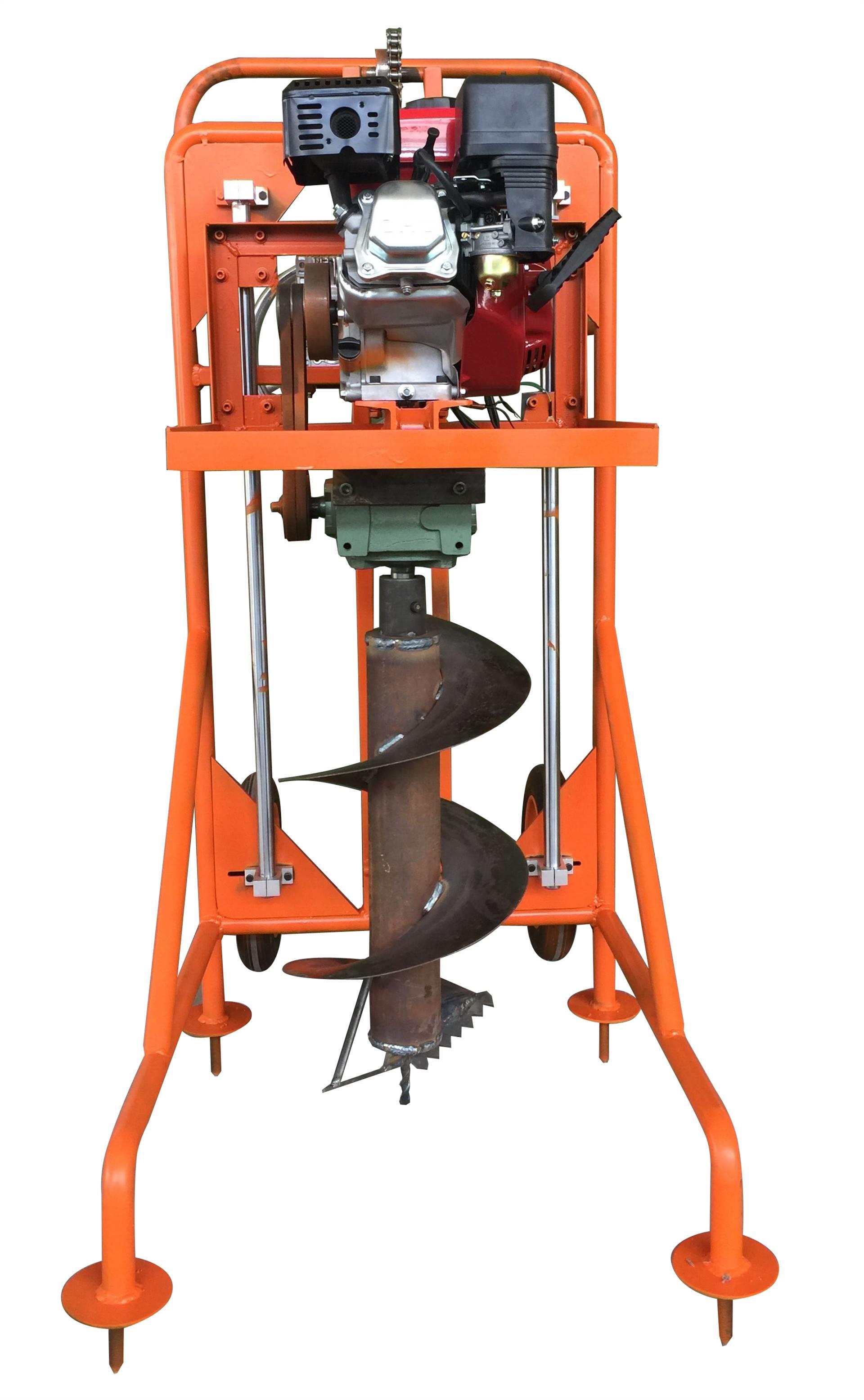 植树挖坑设备 手推式挖坑机