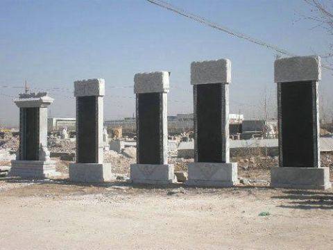 企业资讯 青石墓碑墓石 精致墓穴 石棺 界碑 批发厂