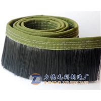 木工雕刻机CNC防尘罩毛刷，胶粘帆布毛刷条 布带毛刷软毛刷条价格