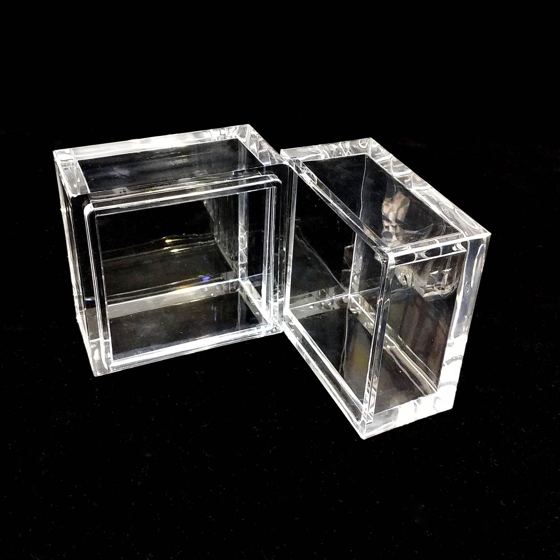 定做有机玻璃盒子的厂家 粤丰展示 19年有机玻璃定制经验