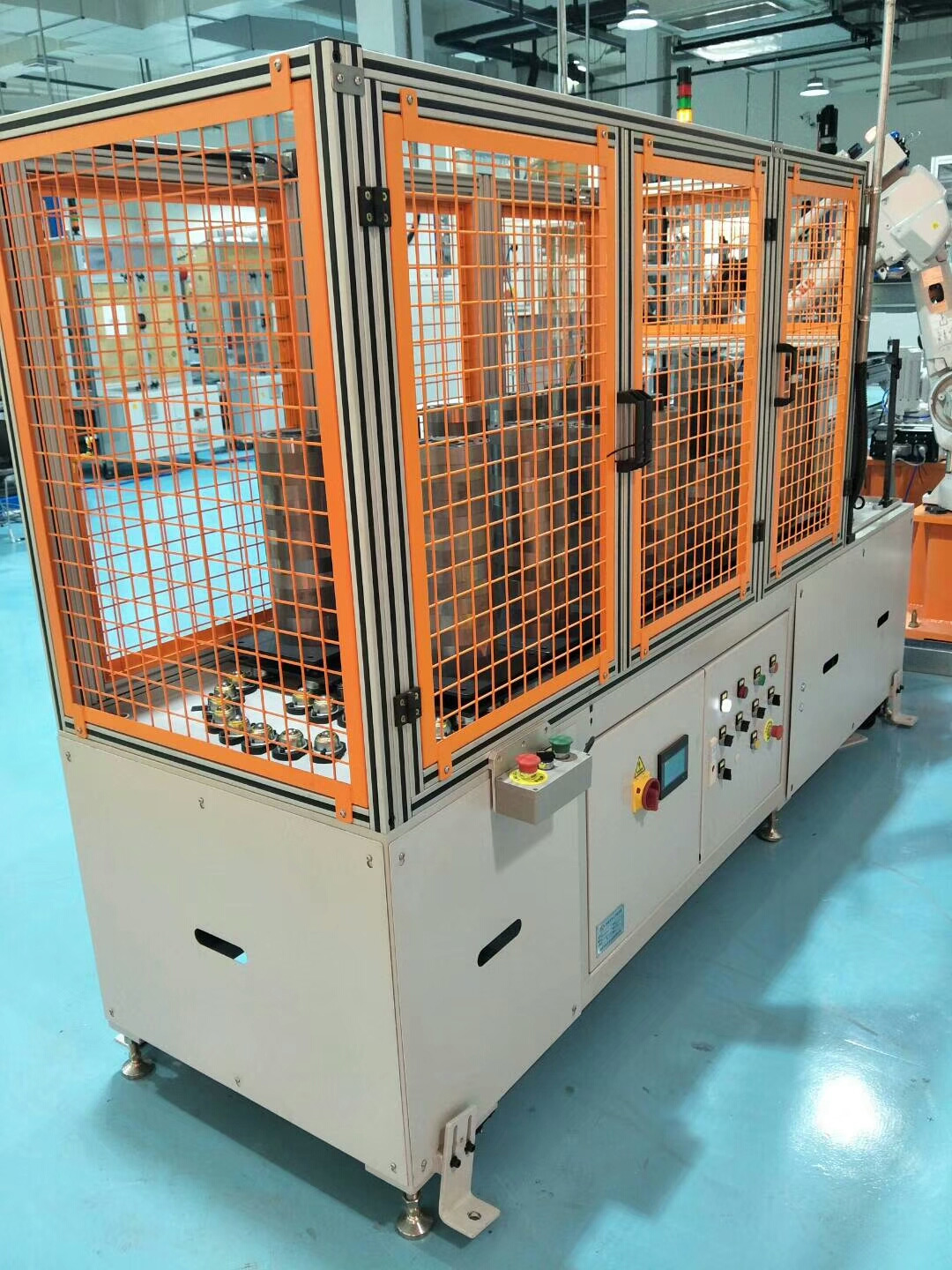 多工位自动循环料仓