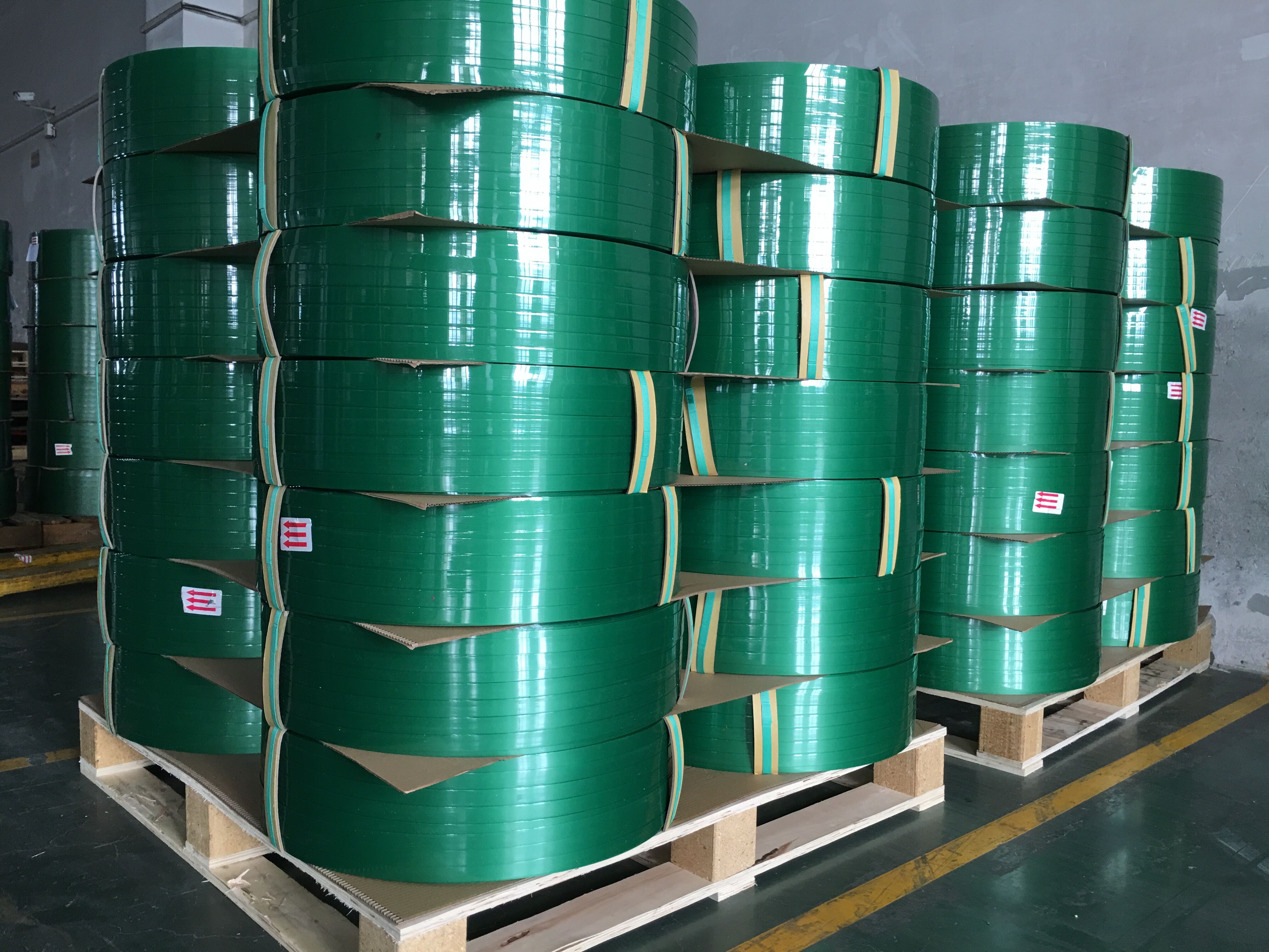 创力pet塑钢打包带批发手工机用绿色包装