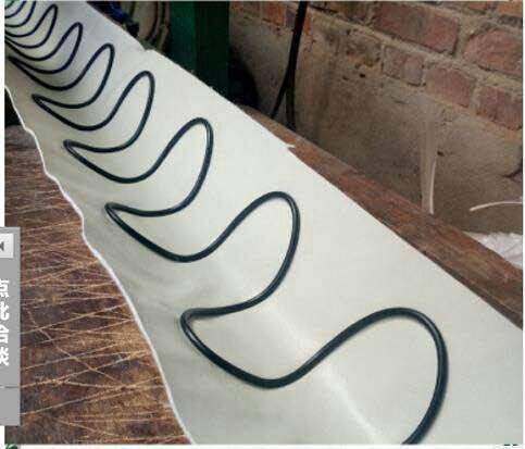 环向半圆排水管PVC复合布高碳钢丝半圆排水管 弹簧半圆排水管厂家