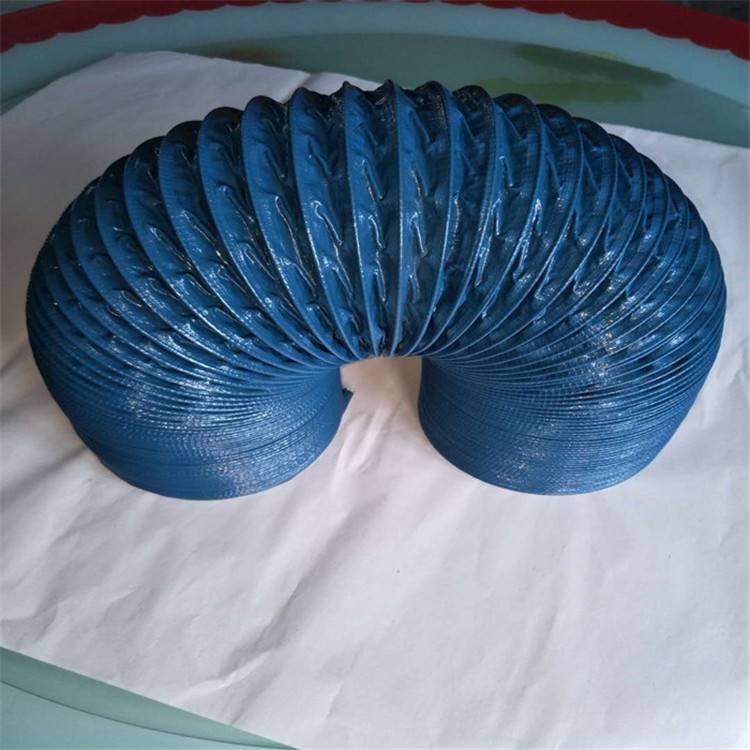 除尘设备通风管尼龙布钢丝伸缩管旱烟吸排软管