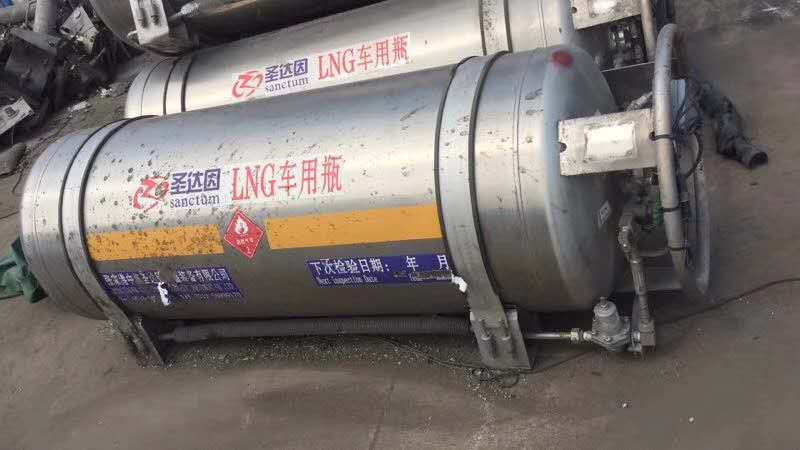 二手圣达因450l杜瓦瓶 lng车载瓶