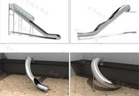 非标不锈钢滑梯 室内外大型滑梯 幼儿园滑梯 小区钻洞滑梯儿童秋千
