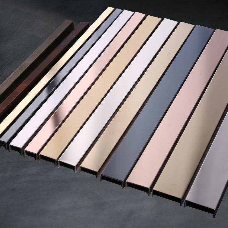 厂家直销304不锈钢装饰线条定制酒店边框包边条不锈钢踢脚线