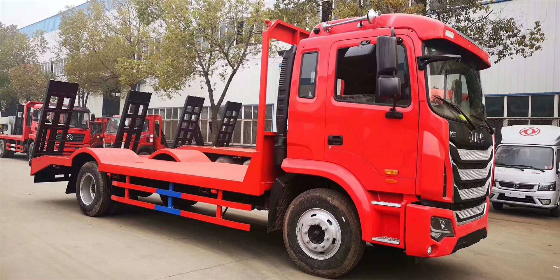 江淮k5单桥低平板车价格平板离地88公分厂家直销