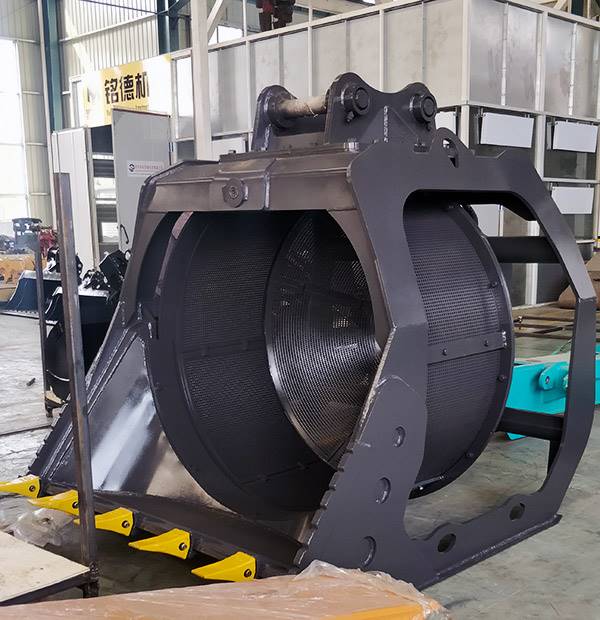 土壤修复设备芬兰allu斗土壤修复allu斗allu土壤破碎铲斗