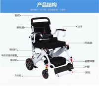 济南电动轮椅英洛华5513A电动轮椅上飞机电动轮椅