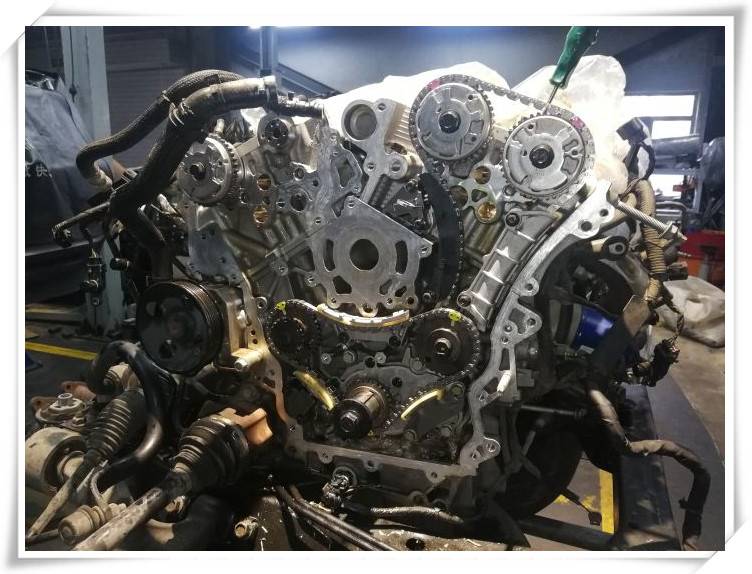 北京凯迪拉克srx正时偏差错位维修