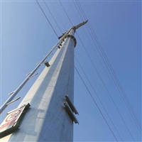 北京 10KV钢管电线杆的价格 35KV钢管杆厂家
