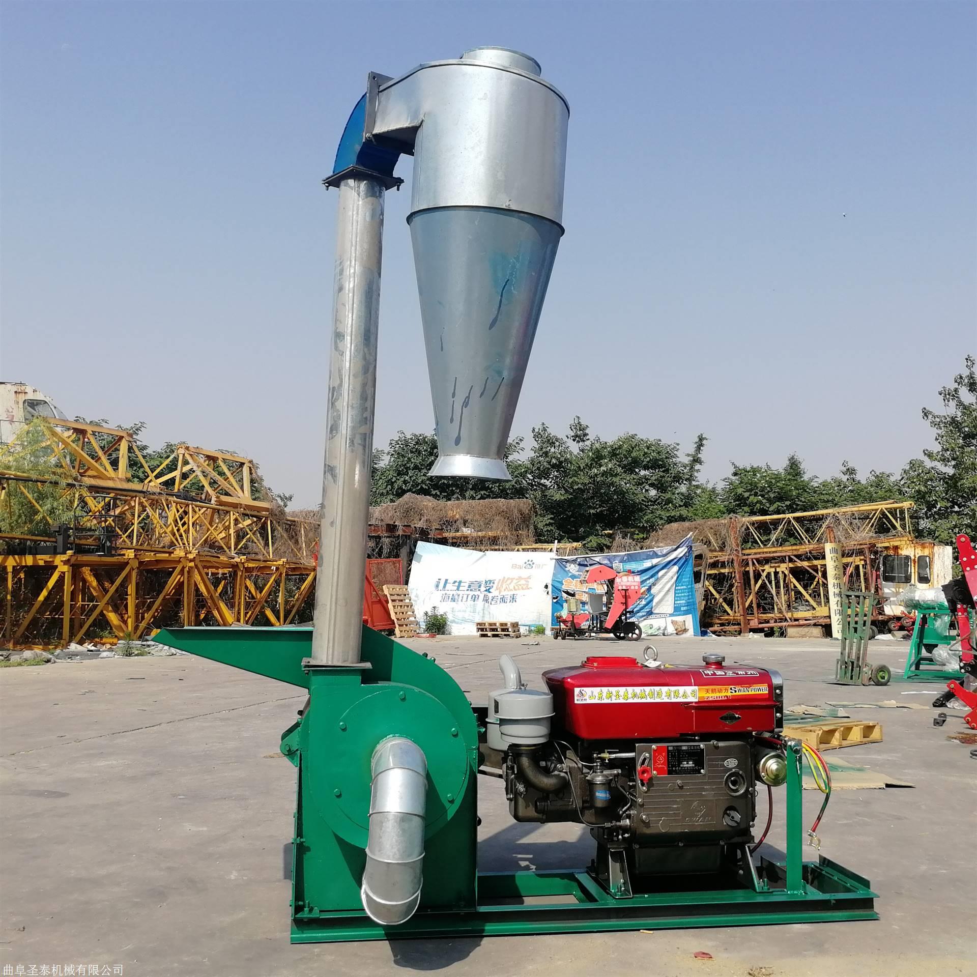 通辽养殖饲料粉碎机 玉米秸秆饲料粉碎机 多功能粉碎机厂家直销