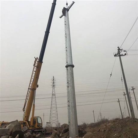 十堰市35kv双回路电力钢杆 12m13m钢杆