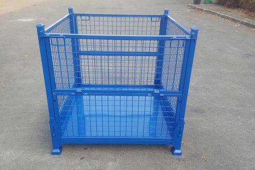 仓储笼铁框蝴蝶笼物流台车大铁笼