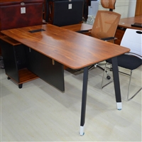 安徽办公钢架厂黑白腿班台钢架