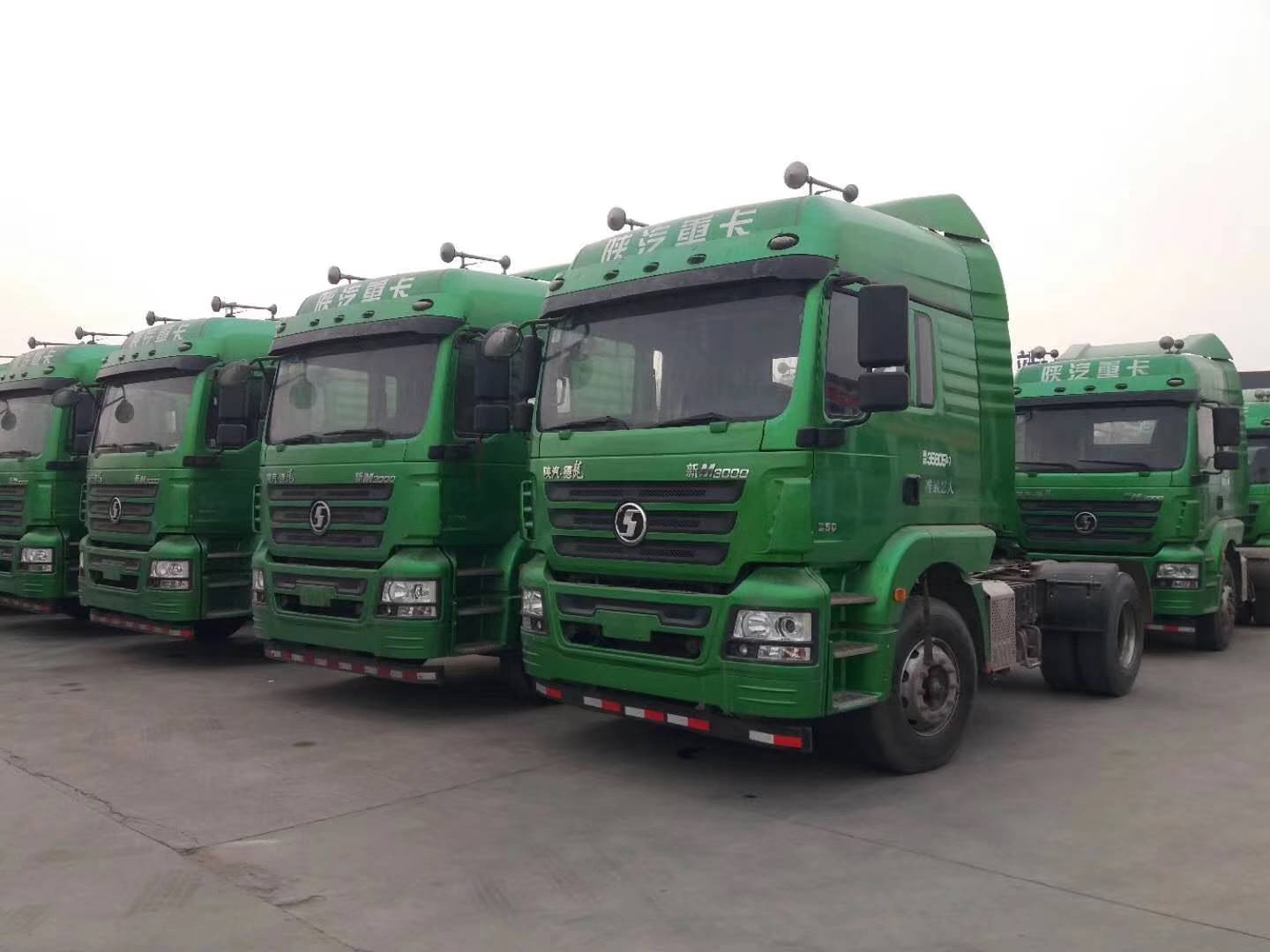 出售二手拖头德龙新m3000单驱一拖三半挂牵引车