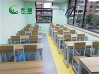 学校教室用塑胶地板，天韵塑胶地板厂家批发