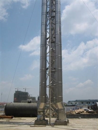新建50米钢烟囱（建造新建50米烟囱）