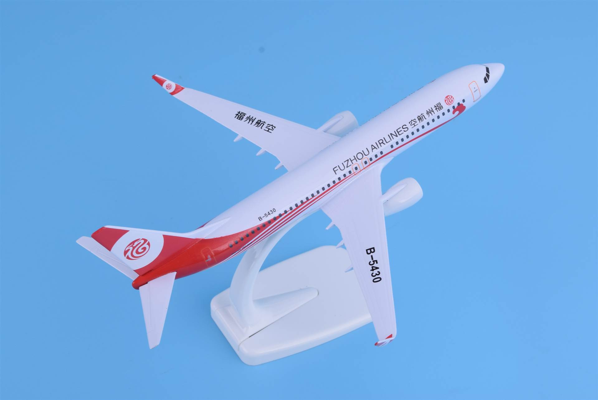 飞机模型波音b737800福州航空玩具礼品20cm锌合金航空模型厂家