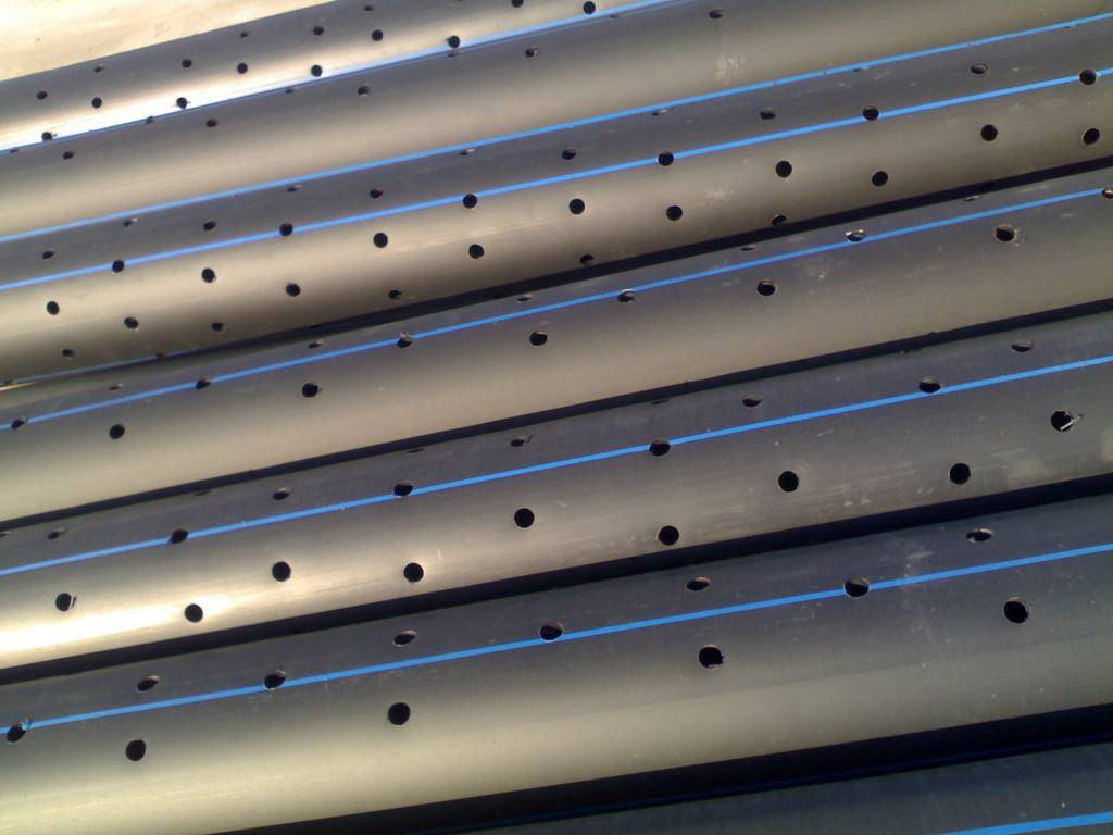 天门市政园林pe打孔渗透管市场需求量