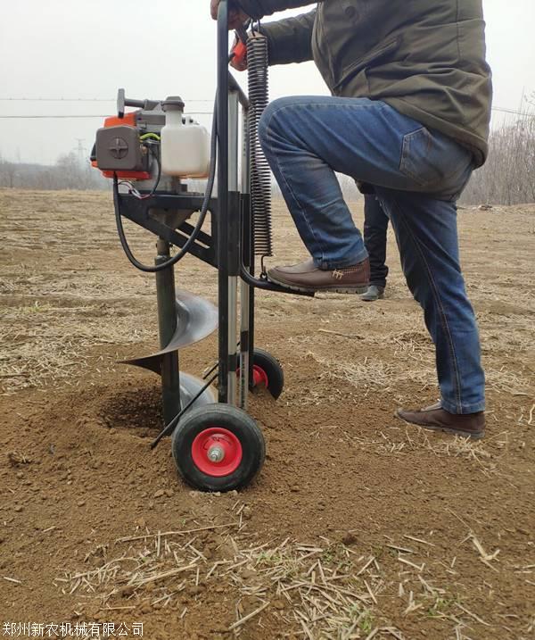 轻松好用的脚踩式挖树坑机