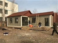 四平不锈钢岗亭 小区门卫收费岗亭厂家定制  长春景观轻钢别墅房