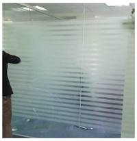 深圳办公室玻璃贴磨砂膜