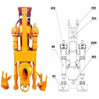 12寸液压抽沙泵-高耐磨抽沙泵-挖掘机专用
