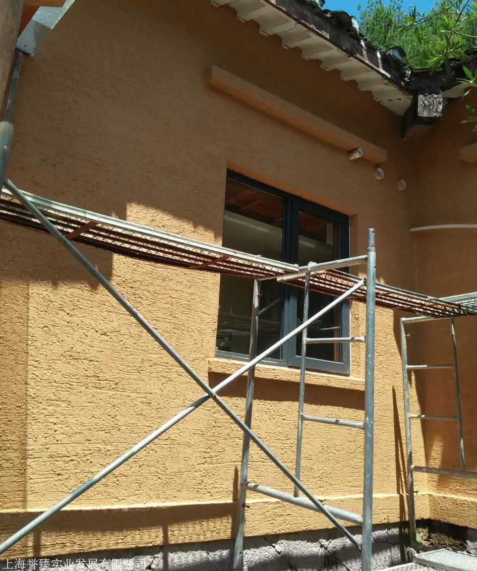 水泥基仿黄土墙,仿古水泥基黄泥墙,仿旧黄泥土自裂纹墙面