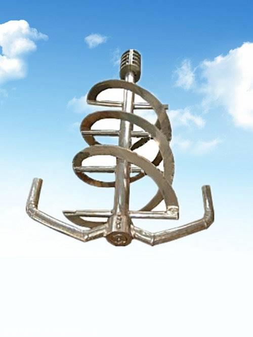 桨式搅拌器桨叶结构斜叶物料类型低粘度流体流动形态轴向流材质其他加