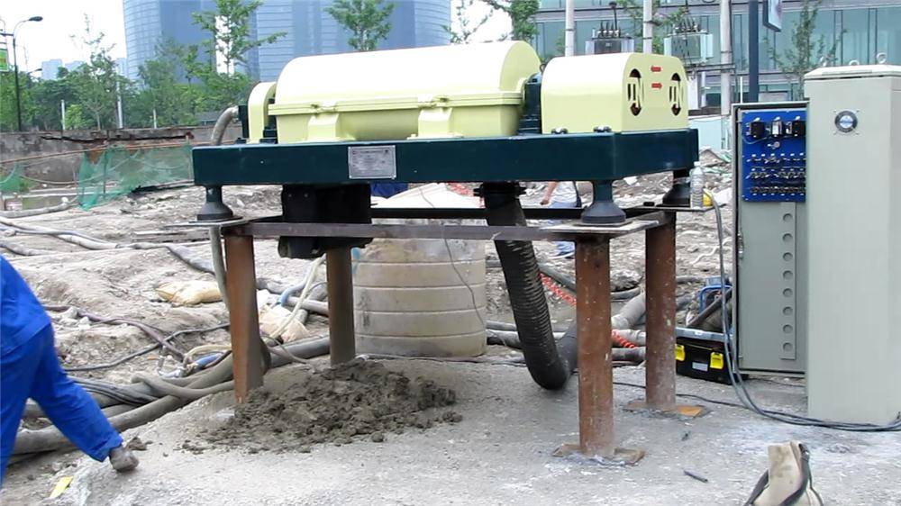 打桩污水泥浆离心脱水机