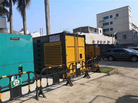 錯峰用電租賃發(fā)電機找中山龍祥