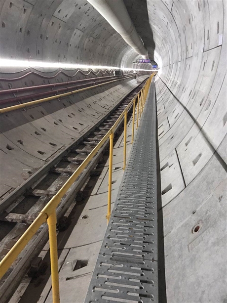 广州隧道电缆支架隧道走道板厂家供应