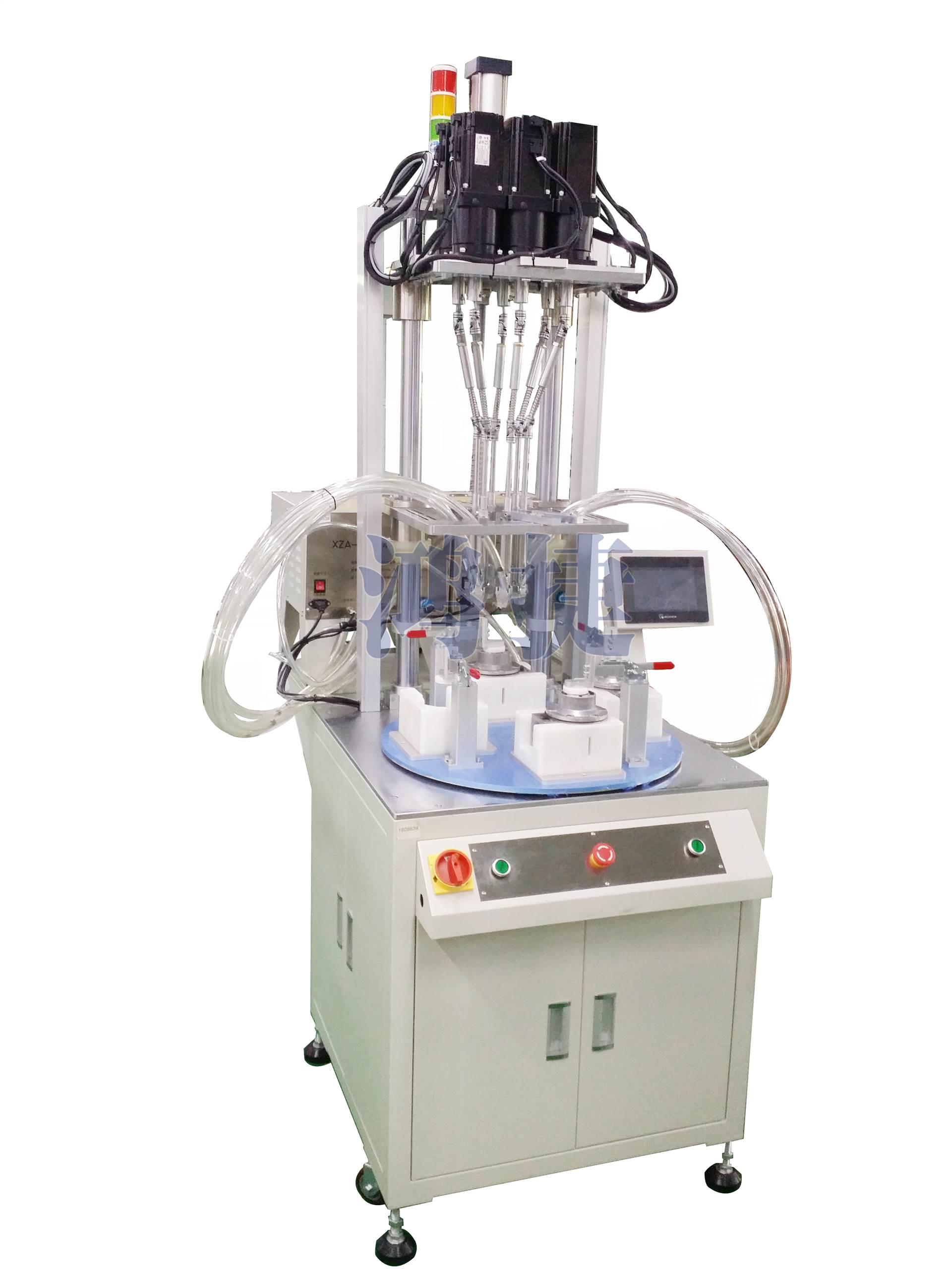 鸿捷螺丝机生产厂家玩具自动打螺钉设备全自动智能螺丝机器人