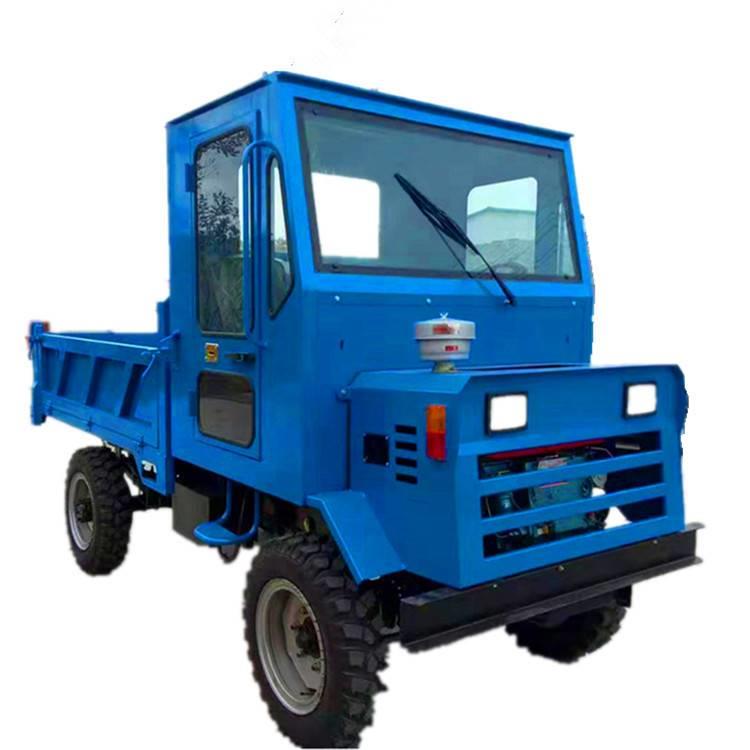 厂家直销大型四不像翻斗车 大马力矿用农用载货运输车 工地翻斗车