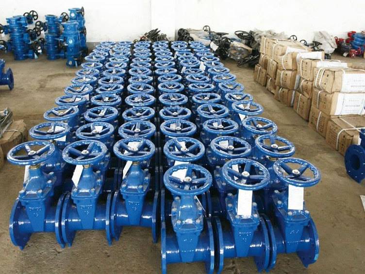 西安弹性座封闸阀pe管软密封水用阀门暗杆阀门