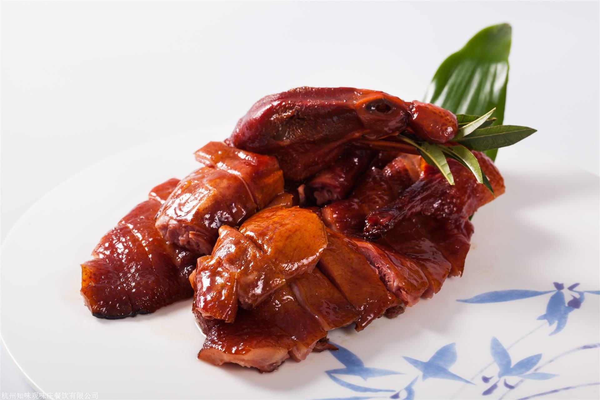 杭州正宗土特产知味观味庄酱鸭