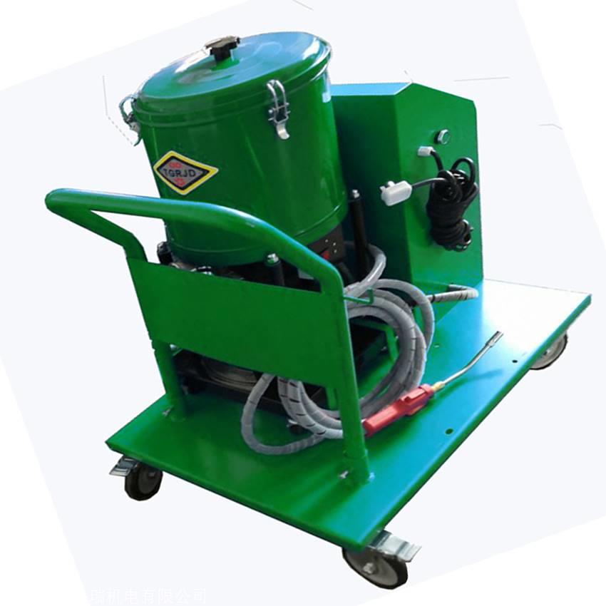 plc控制移动式电动定量黄油机 数显动车高铁润滑油脂加注机