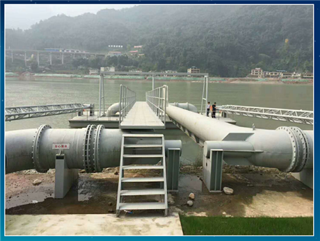 取水泵船设计方案 找湖南中大节能泵业 浮筒泵站