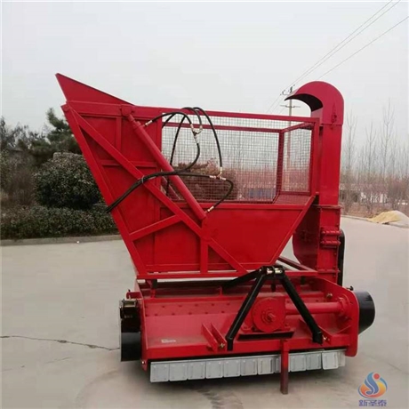 新鲜巨菌草粉碎收割机收玉米秸秆的设备机型价格