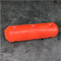 通榆河水上白色垃圾拦漂排挂网塑料浮筒