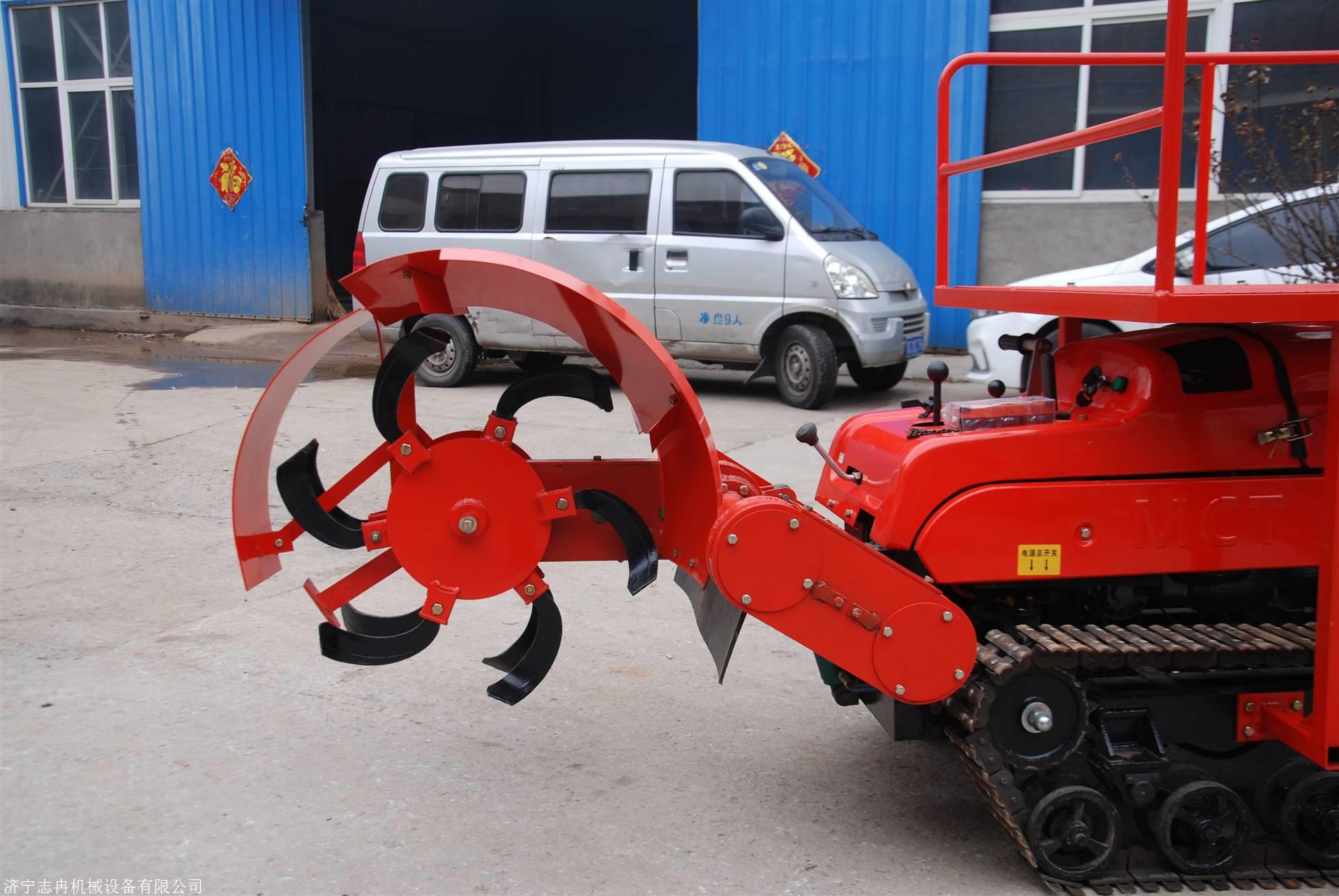 志冉厂家现货供应微耕机遥控微耕机