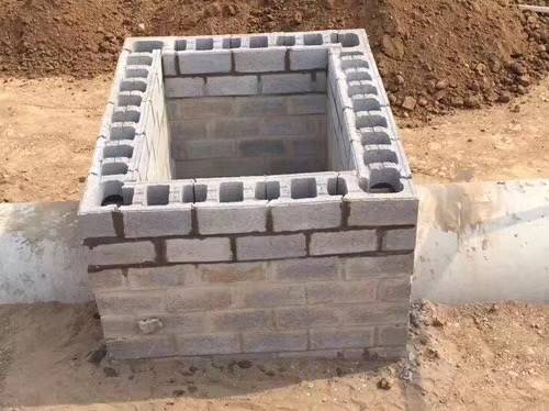 路顺ls01方形水泥砌井砖新型井室砖 混凝土模块检查井模块
