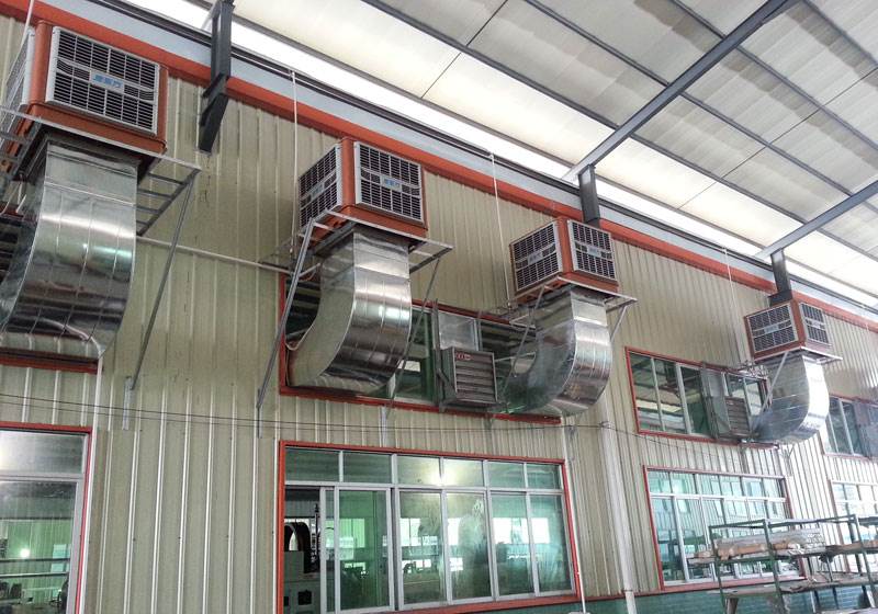 家具厂环保空调通风降温工程