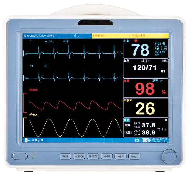多参数心电监护仪